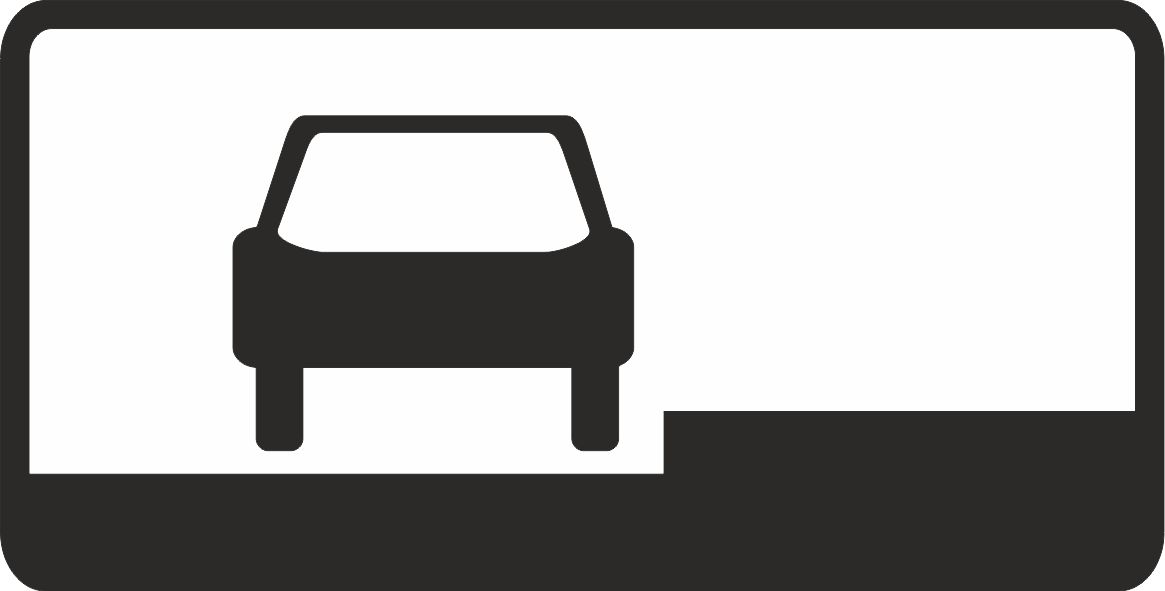 Дорожный знак 8.6.1 Способ постановки транспортного средства на стоянку