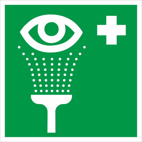 Знак ЕС04 Пункт обработки глаз